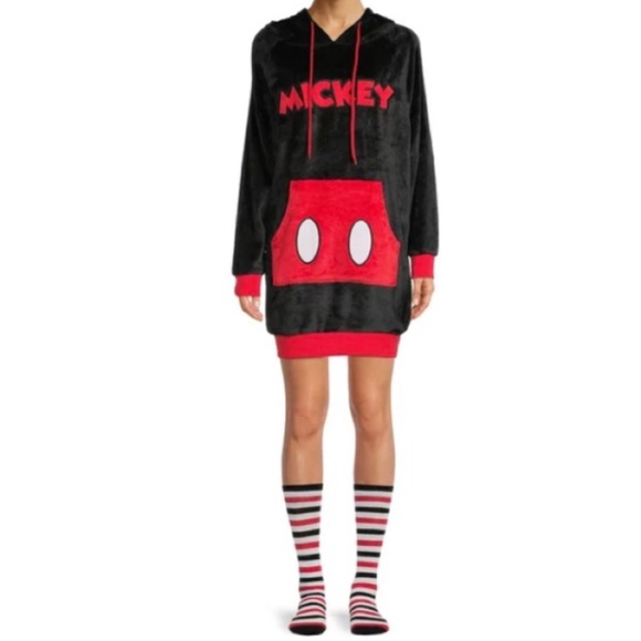 Disney’s Mickey Mouse Sleep Lounger with Socks (NWT) (Size: Small/ 4/6) - Picture 1 of 14
